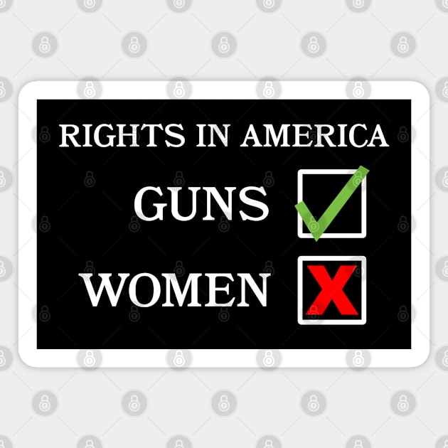 Who Has Rights In America? Magnet by teecloud